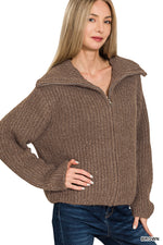 Chalet Zip Knit Sweater