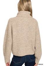 Chalet Zip Knit Sweater