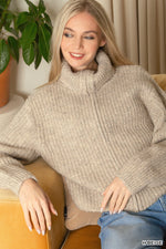 Chalet Zip Knit Sweater