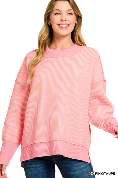 Twinridge Exposed Seam Sweater