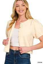 Darling Puff Cardigan