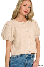 Darling Puff Cardigan
