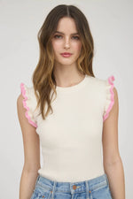 Sweet Serenade Ruffle Sweater
