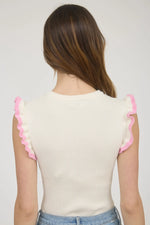Sweet Serenade Ruffle Sweater