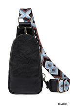 The Hudson Vegan Leather Sling Bag
