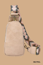 The Hudson Vegan Leather Sling Bag