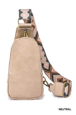 The Hudson Vegan Leather Sling Bag