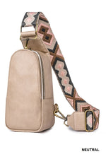 The Hudson Vegan Leather Sling Bag