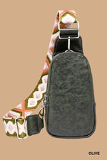 The Hudson Vegan Leather Sling Bag