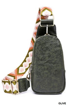 The Hudson Vegan Leather Sling Bag