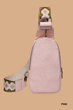 The Hudson Vegan Leather Sling Bag