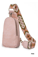 The Hudson Vegan Leather Sling Bag