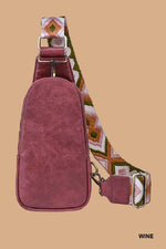 The Hudson Vegan Leather Sling Bag
