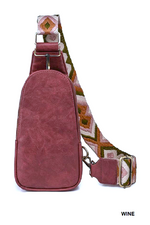 The Hudson Vegan Leather Sling Bag