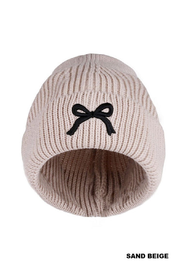 Sweetheart Bow Beanie
