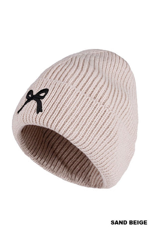 Sweetheart Bow Beanie