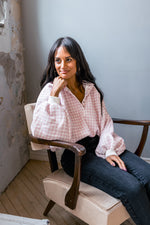 Woodland Check Sweater