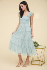 Dahlia Dot Midi Dress