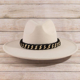 Luxe Chain Fedora
