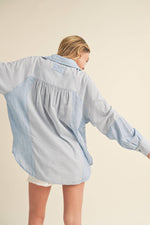 Shia Button Tunic Top
