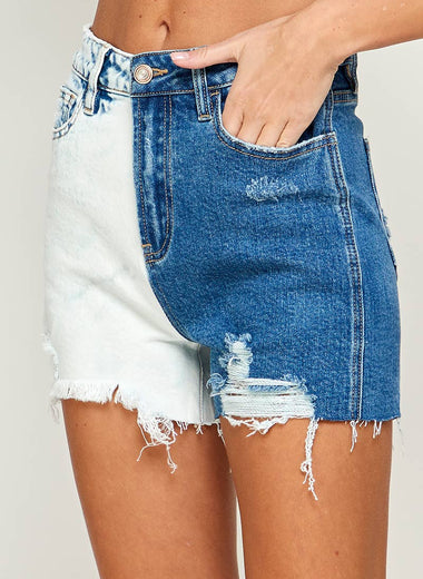 Woodstock Contrast Washed Shorts
