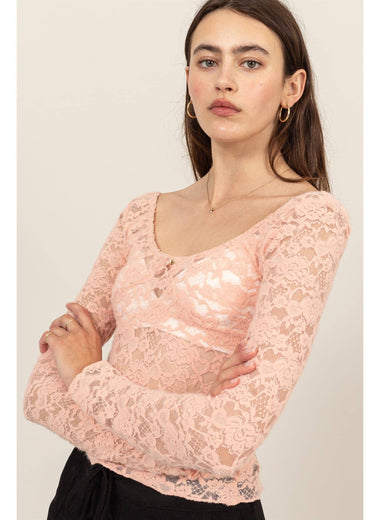 Lace and Grace Top
