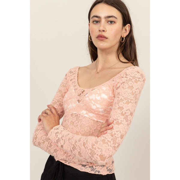 Lace and Grace Top