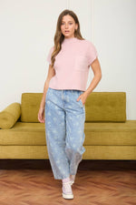 Dandelion Lane Denim Drawstring Pant