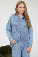 Sunny Lane Chambray Shacket