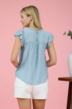 Juliet Lace Panel Top