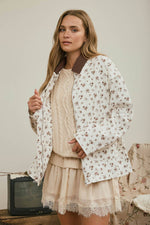 Pressed Flowers Corduroy Jacket *Pre-sale