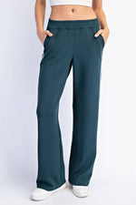 Double Take Modal Scuba Straight-Leg Pants