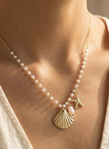 Beachcomber Charm Necklace