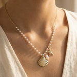 Beachcomber Charm Necklace
