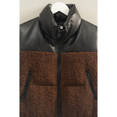 Frostline Sherpa Puffer Vest