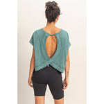 Clearview Back Open Tee