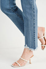 Freestone High-rise Straight Leg Denim Jean