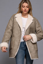 Brixton Coat Faux Leather Coat