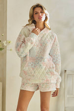 Meadowline Quilted Hoodie