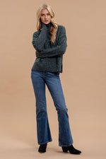 Dreamscape Wool Blend Turtleneck Sweater