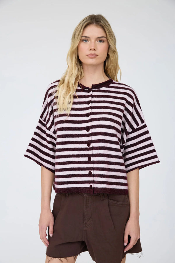 Lived-In Stripe Cardigan