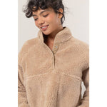 Honeybear Pullover Sherpa Jacket