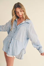 Shia Button Tunic Top