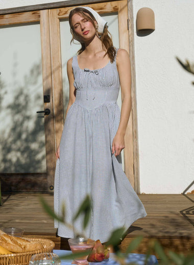 Camellia Garden Midi Dress