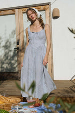Camellia Garden Midi Dress