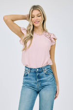 Juliet Lace Panel Top