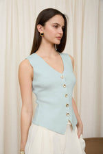 Polished Knit Vest