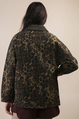 Lennox Cheetah Barn Jacket