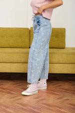 Dandelion Lane Denim Drawstring Pant