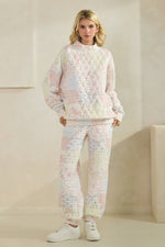 Meadowline Quilted Mock Neck